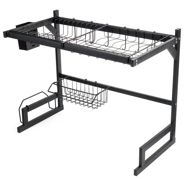 Organizator pentru uscat vasele reglabil 85cm